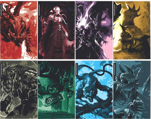 Dungeons & Dragons: Bestiary Notebook Set | Geeky Teas & Games, Inc.