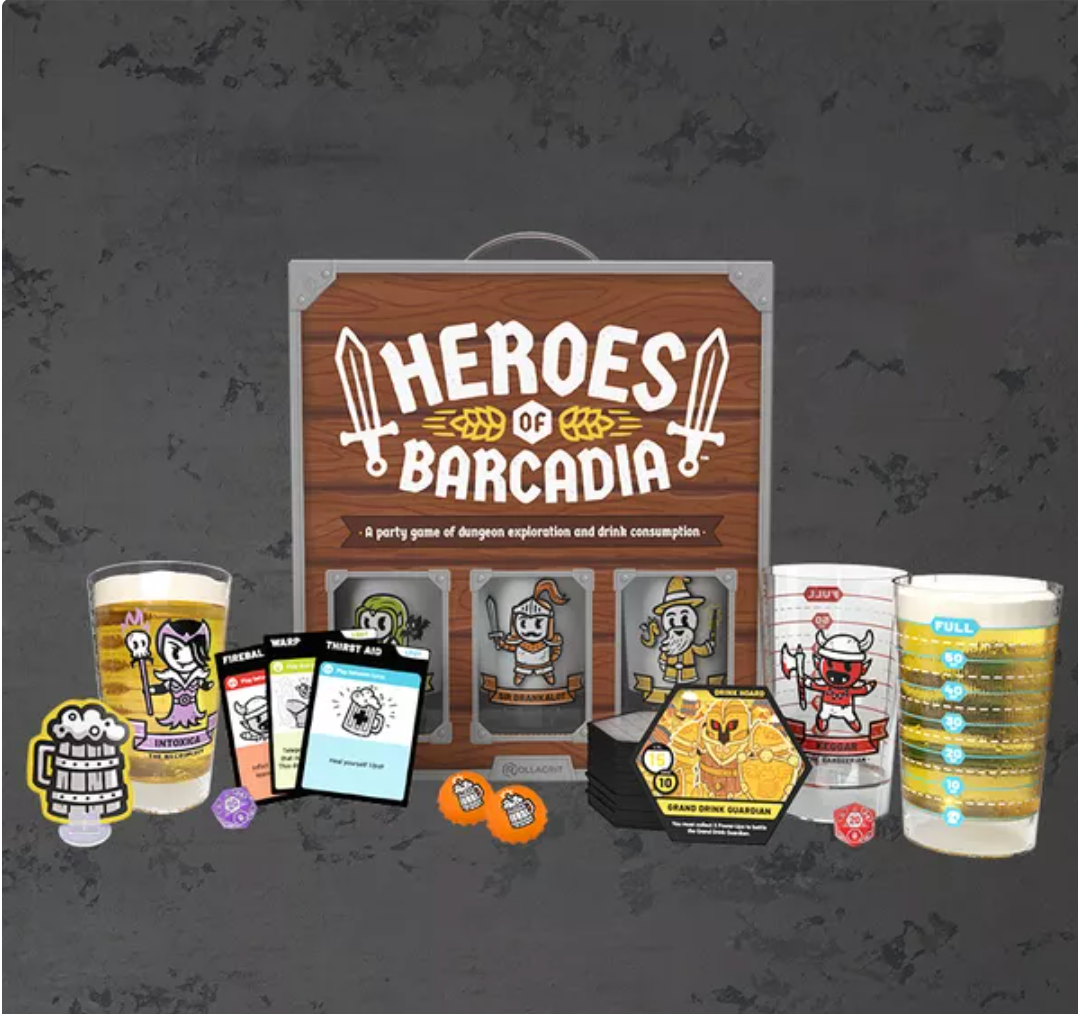 Heroes of Barcadia Base Game Retail Edition | Geeky Teas & Games, Inc.